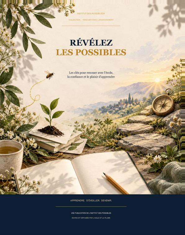Première page de Révélez les possibles, livre pour les parents et les professionnels de l’enseignement
