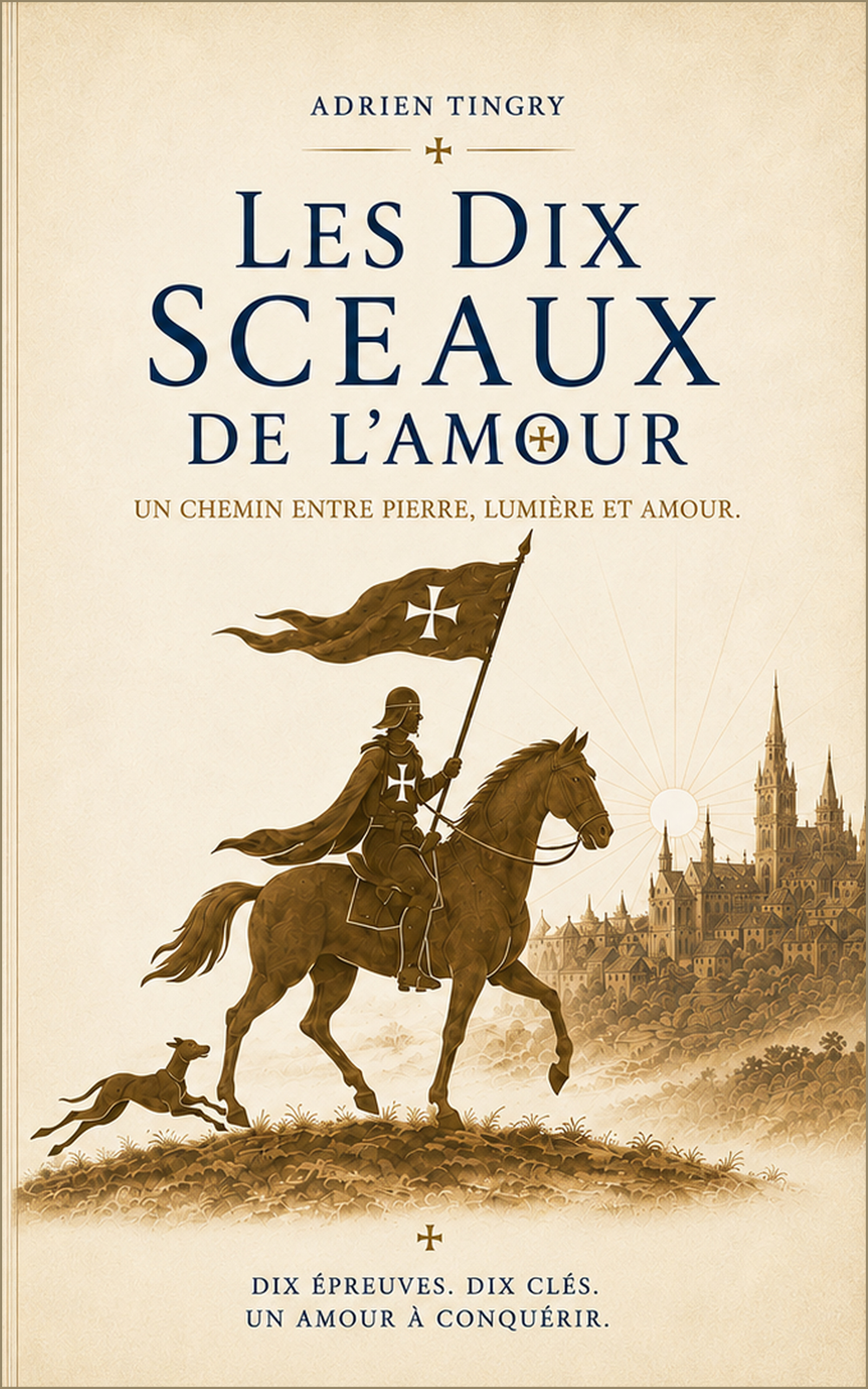 Couverture originale des Dix Sceaux de l’Amour